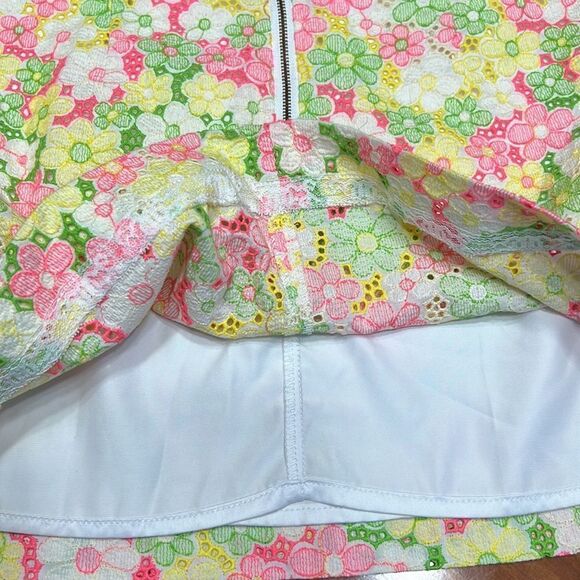 Lilly Pulitzer Tate Floral Lace Skirt - Picture 8 of 9